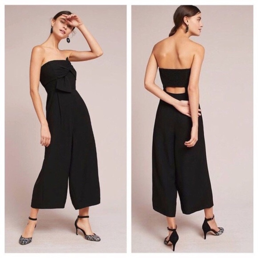 Anthropologie - Hailee C - Black Jumpsuit - 0